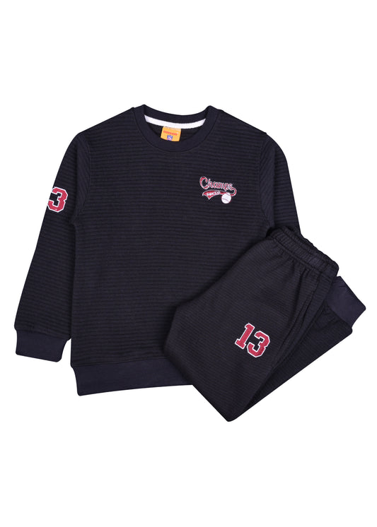 Champs SuperKids Grapic Sweatshirt & Trouser Set