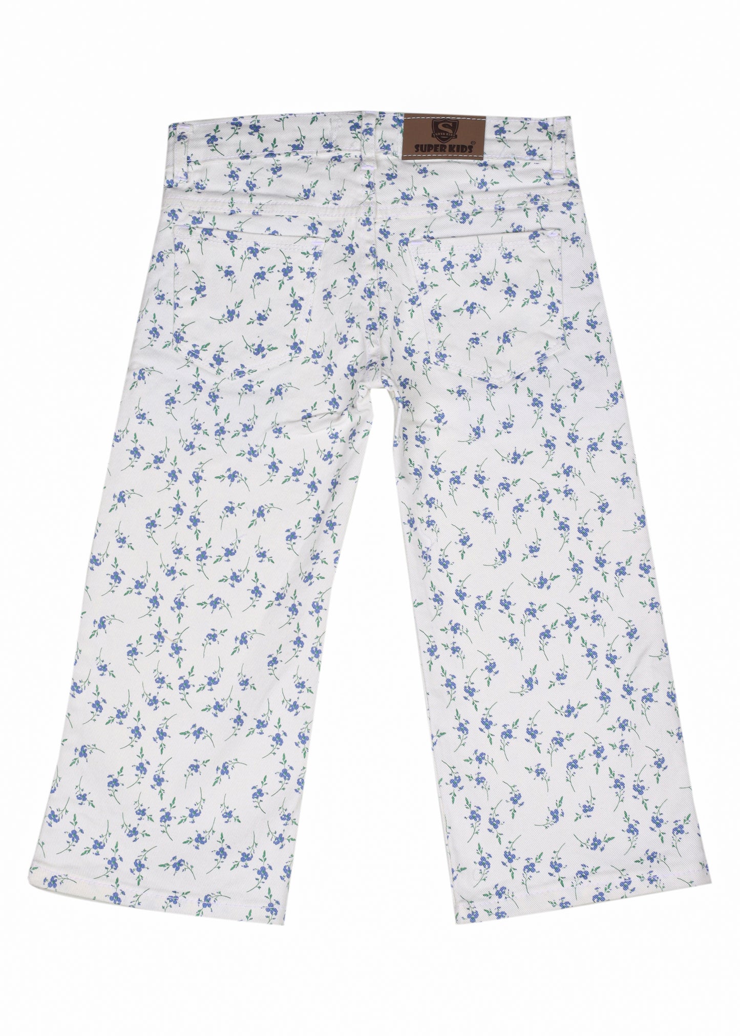 Girl's Printed Loose Fit Pant