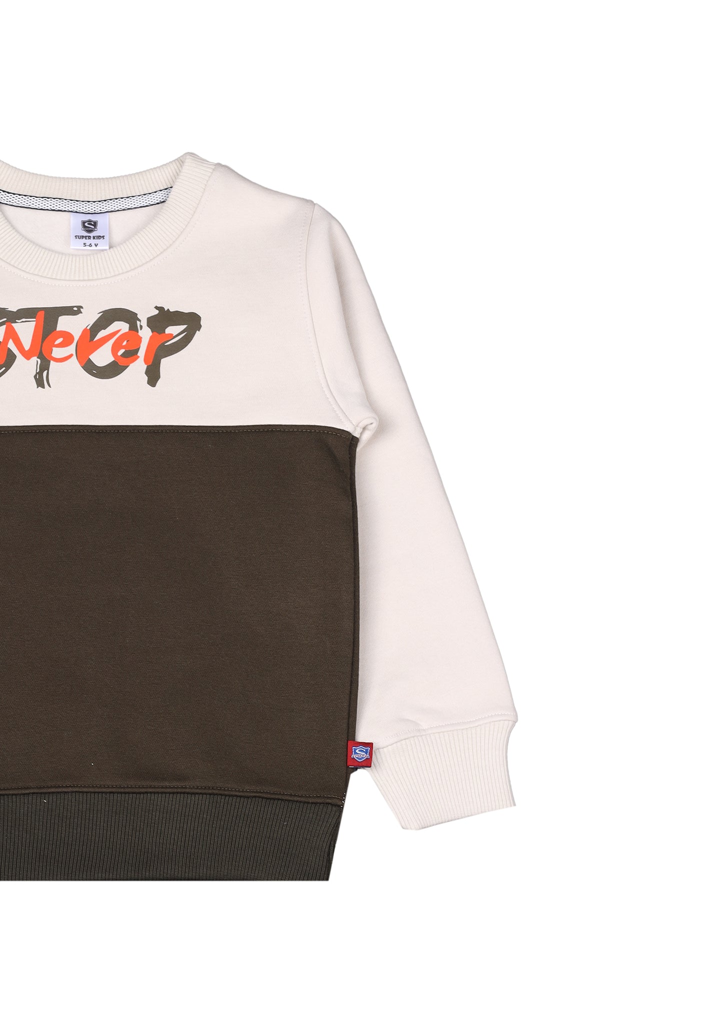 Never Stop Grapic Sweatshirt