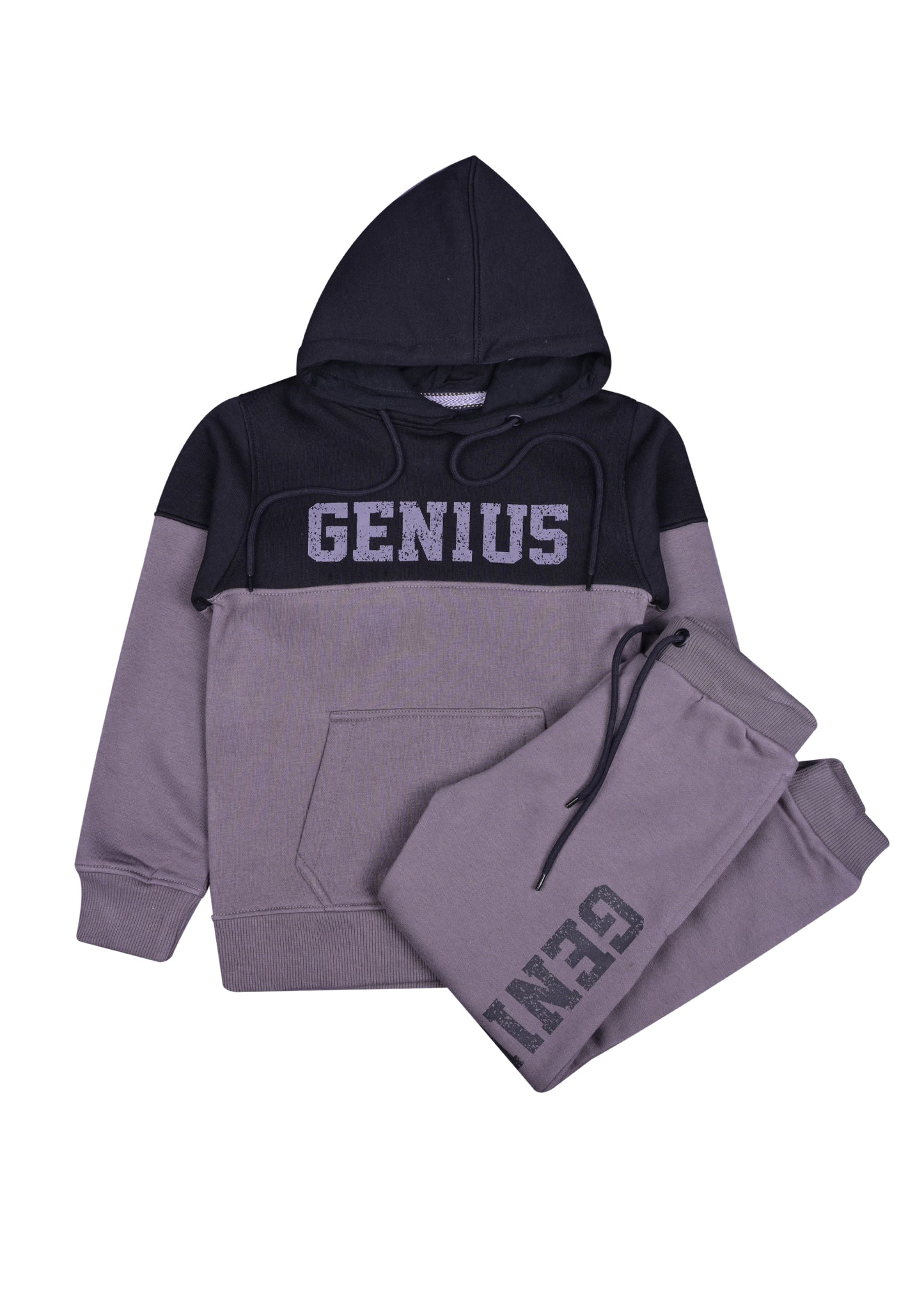 Genius Grapic Hoodie & Trouser Set
