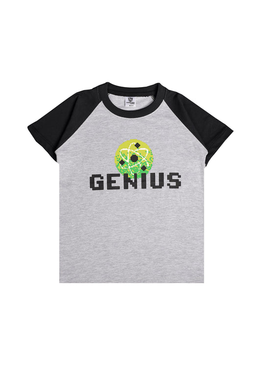 Genius Grapic Raglan T-Shirt