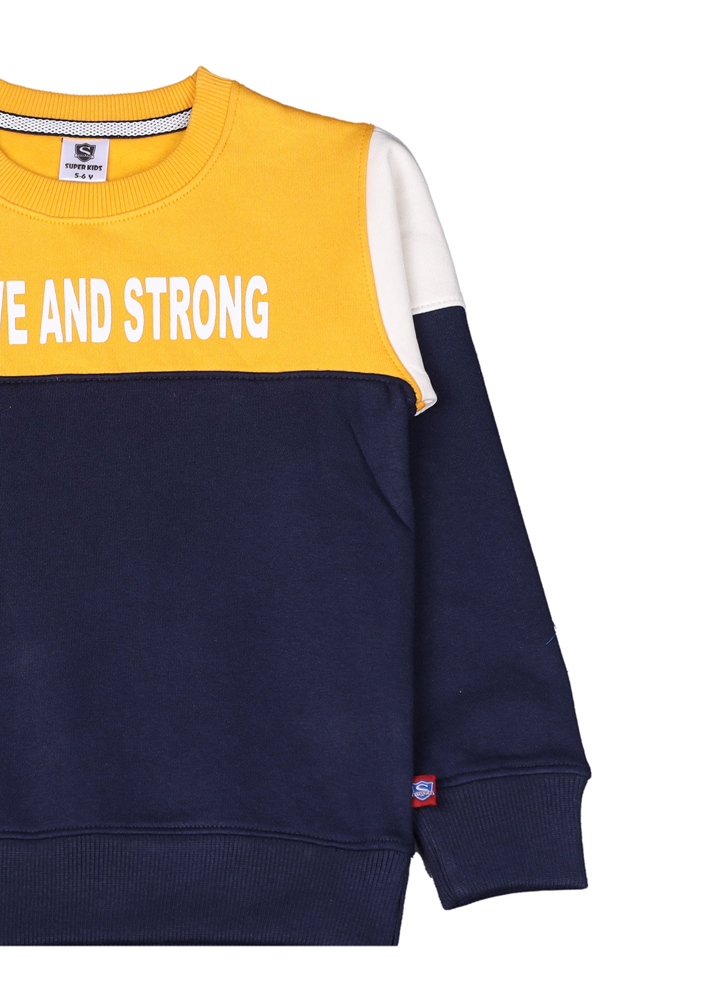 Brave And Strong Grapic Sweatshirt