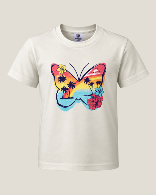 Butterfly Printed T.Shirt