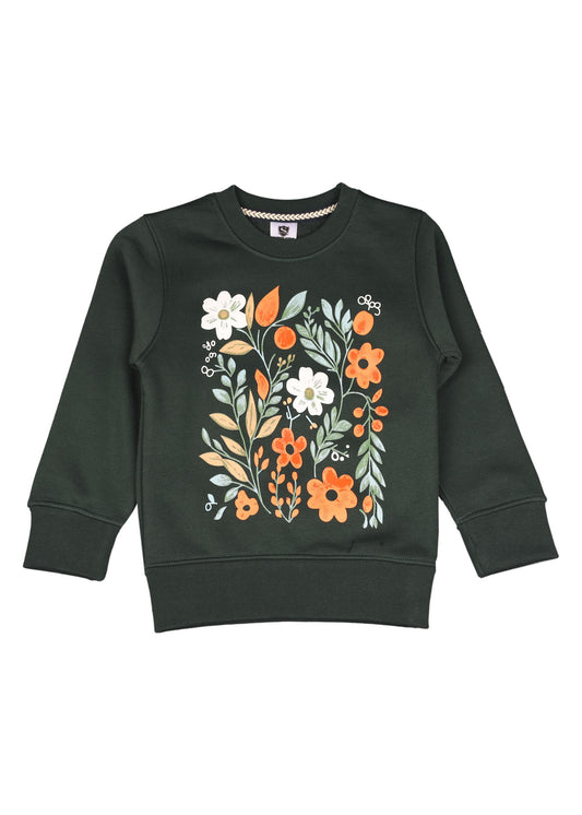 Floral Grapic SweatShirt