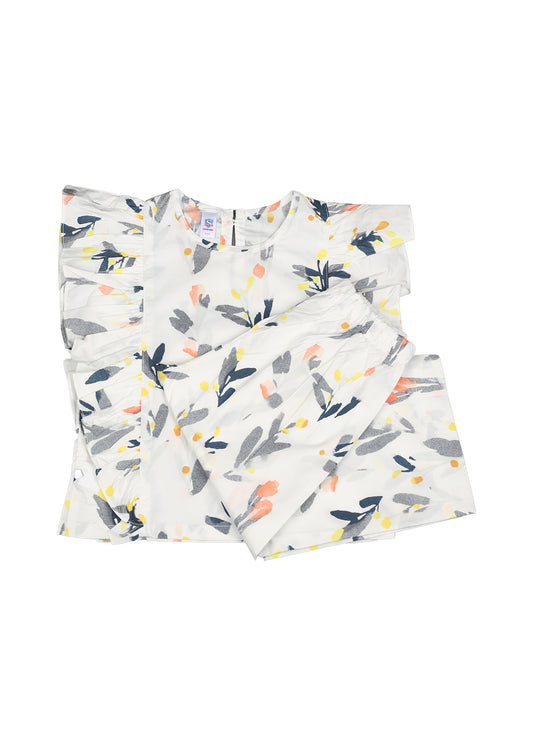 Printed Top With Trouser
