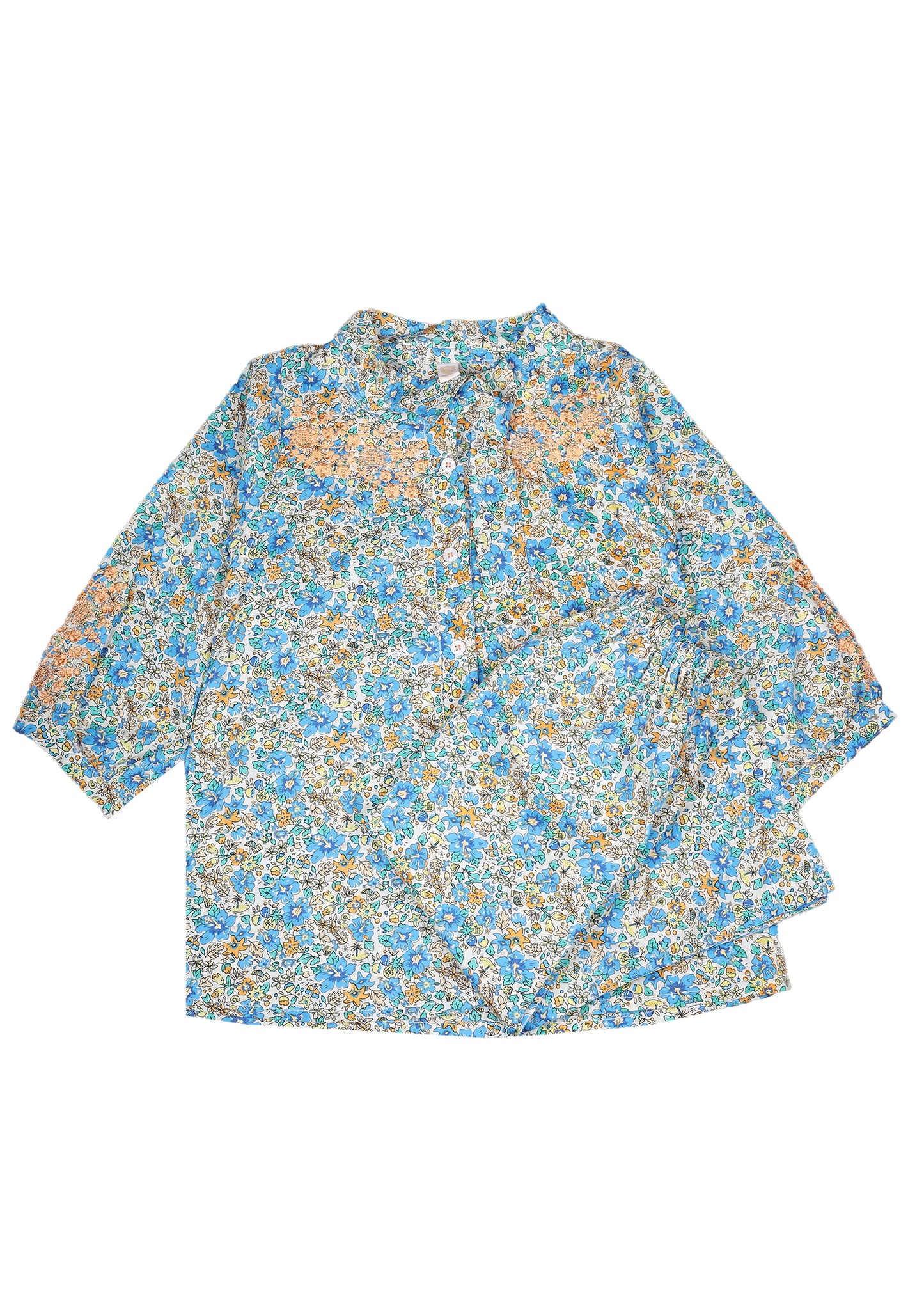 Embroidered Kameez With Loose Trouser