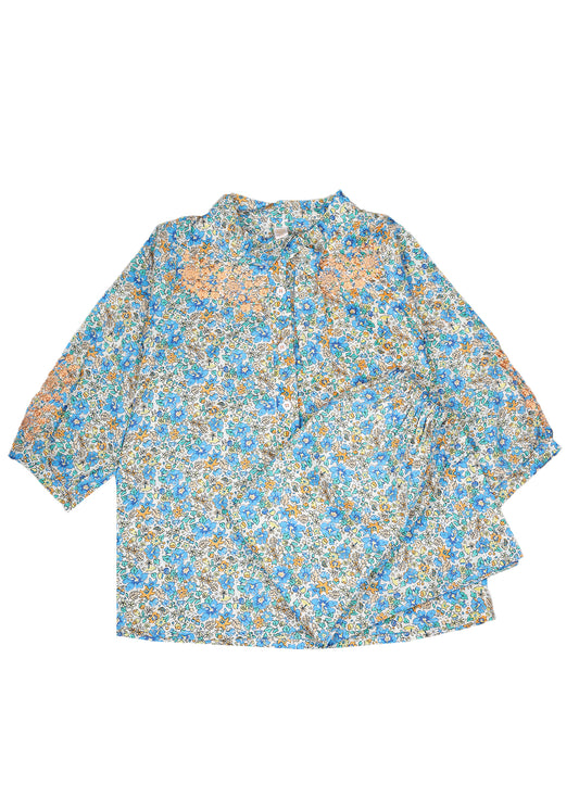 Embroidered Kameez With Loose Trouser