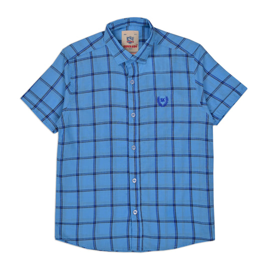 Skyblue Check Shirt