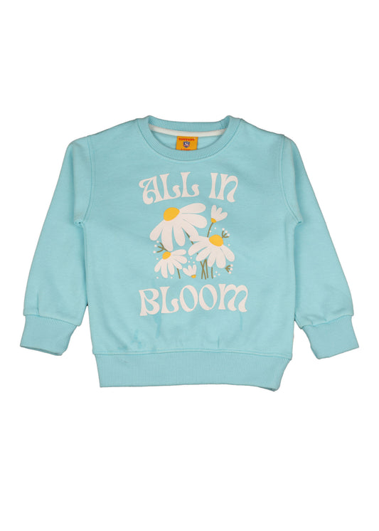 All In Bloom Grapic SweatShirt