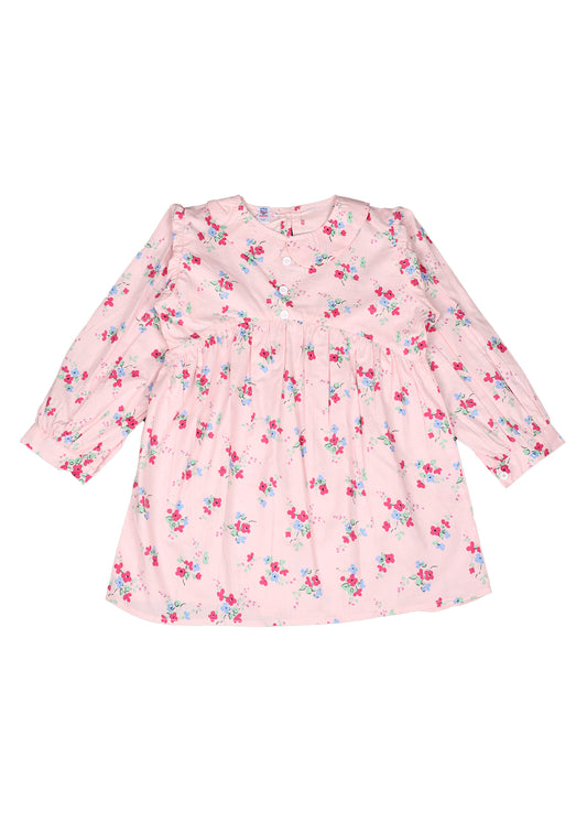 Floral Printed Pink Top