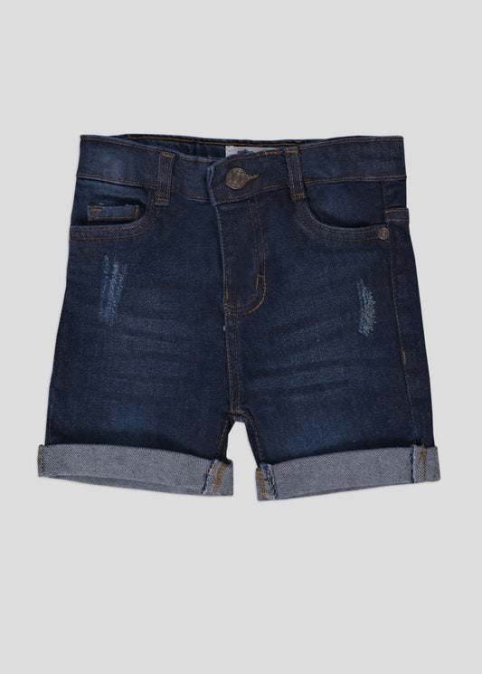 Ripped Denim Short