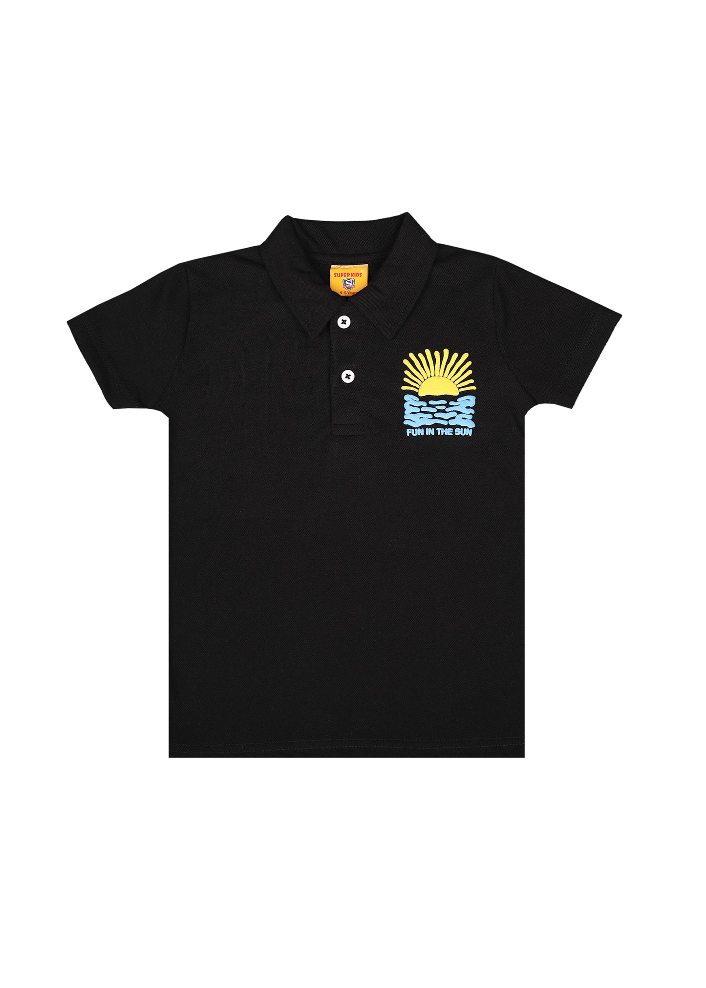 Fun In The Sun Grapic Polo Shirt