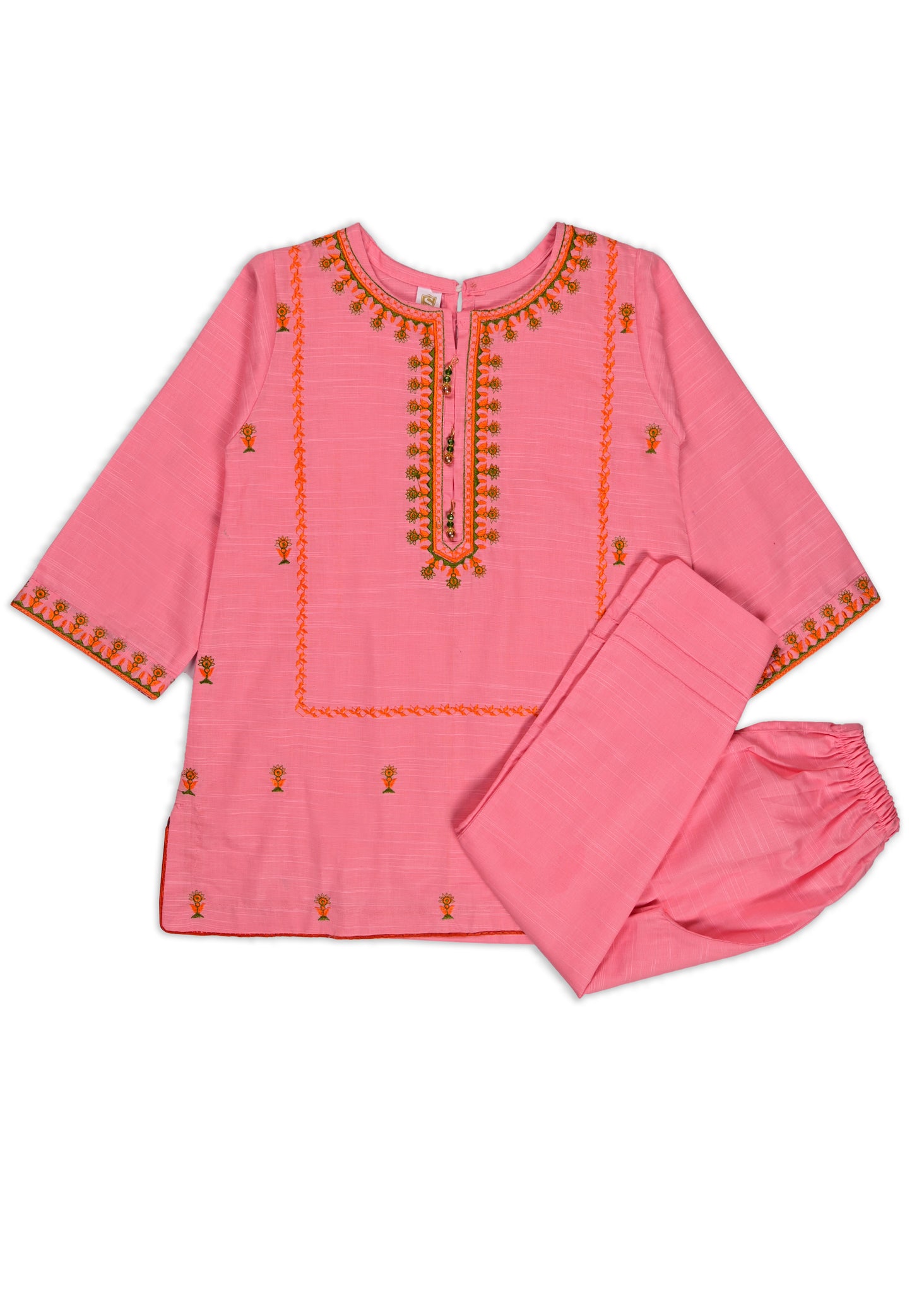 Embroidered Kameez & Trouser
