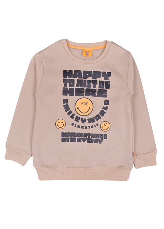 Smiley World Grapic Sweatshirt