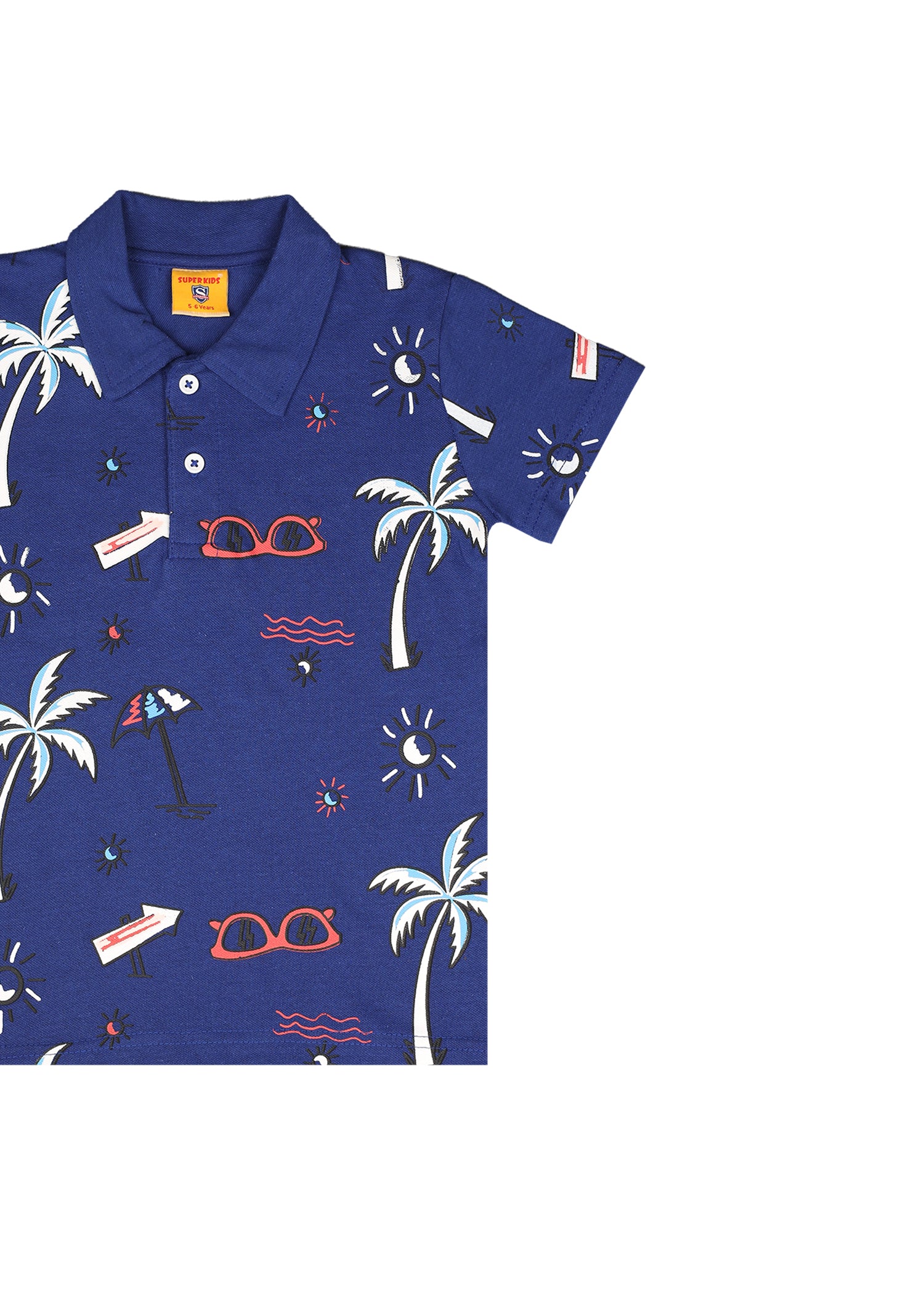 Printed Polo Shirt