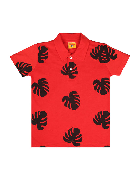 Printed Polo Shirt