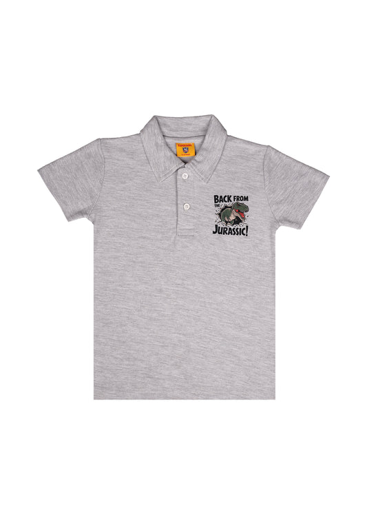 Back From The Jurassic Grapic Polo Shirt