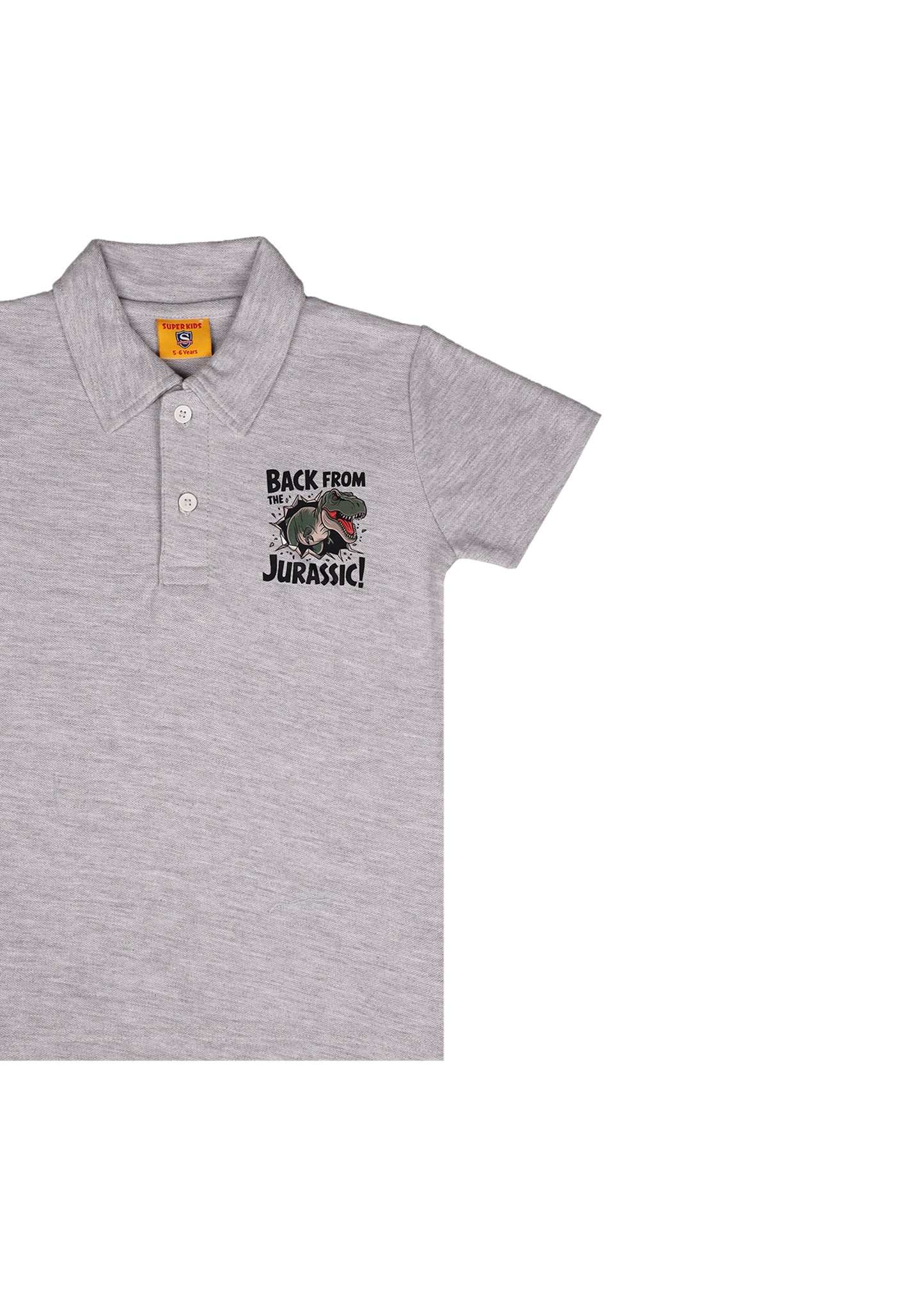 Back From The Jurassic Grapic Polo Shirt