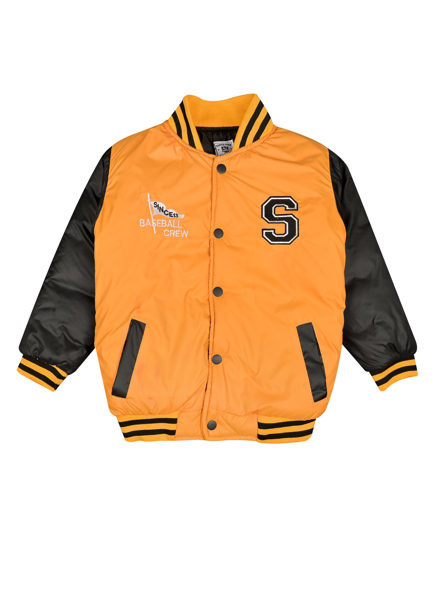 Varsity Button Through Jacket