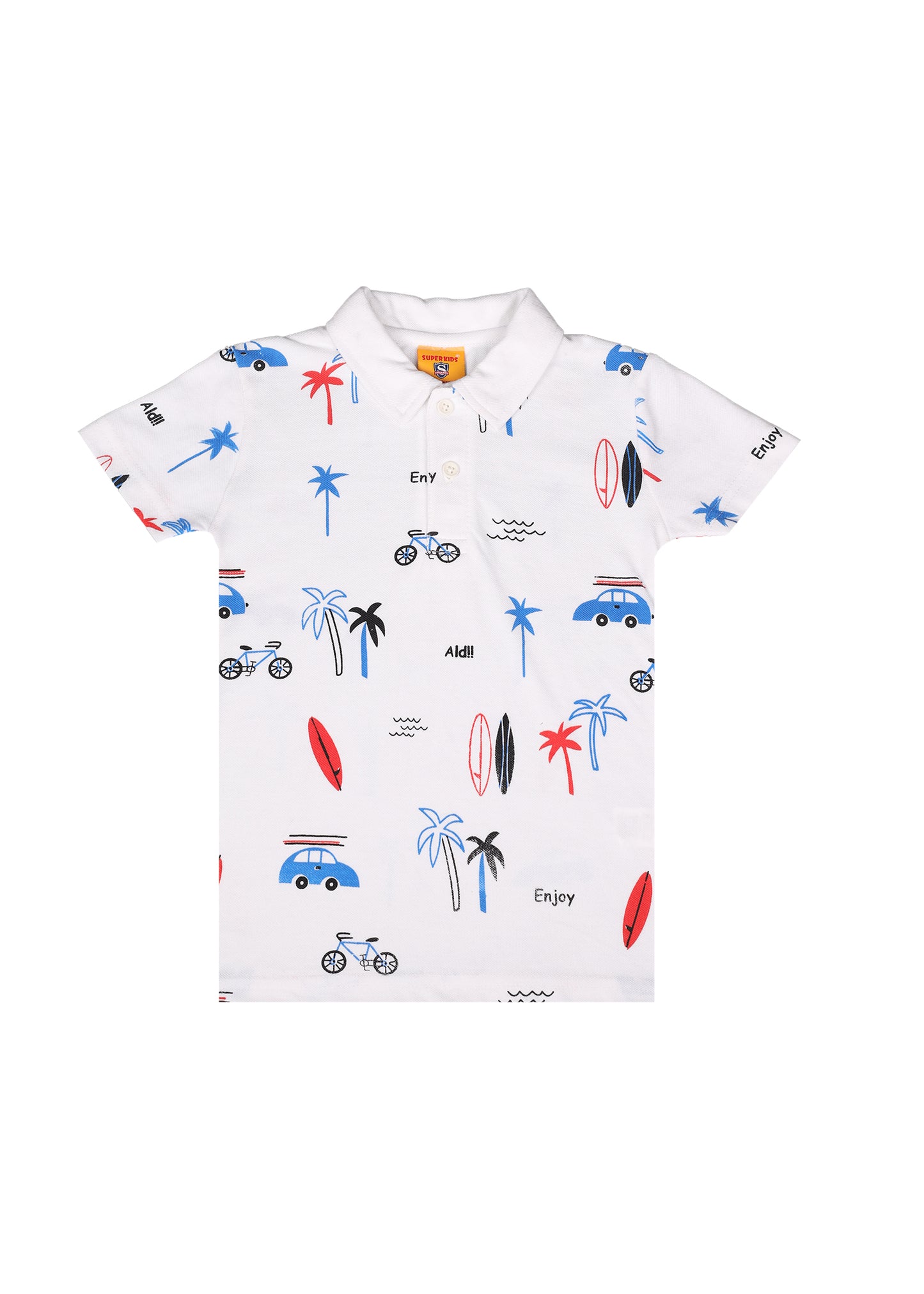 Printed Polo Shirt