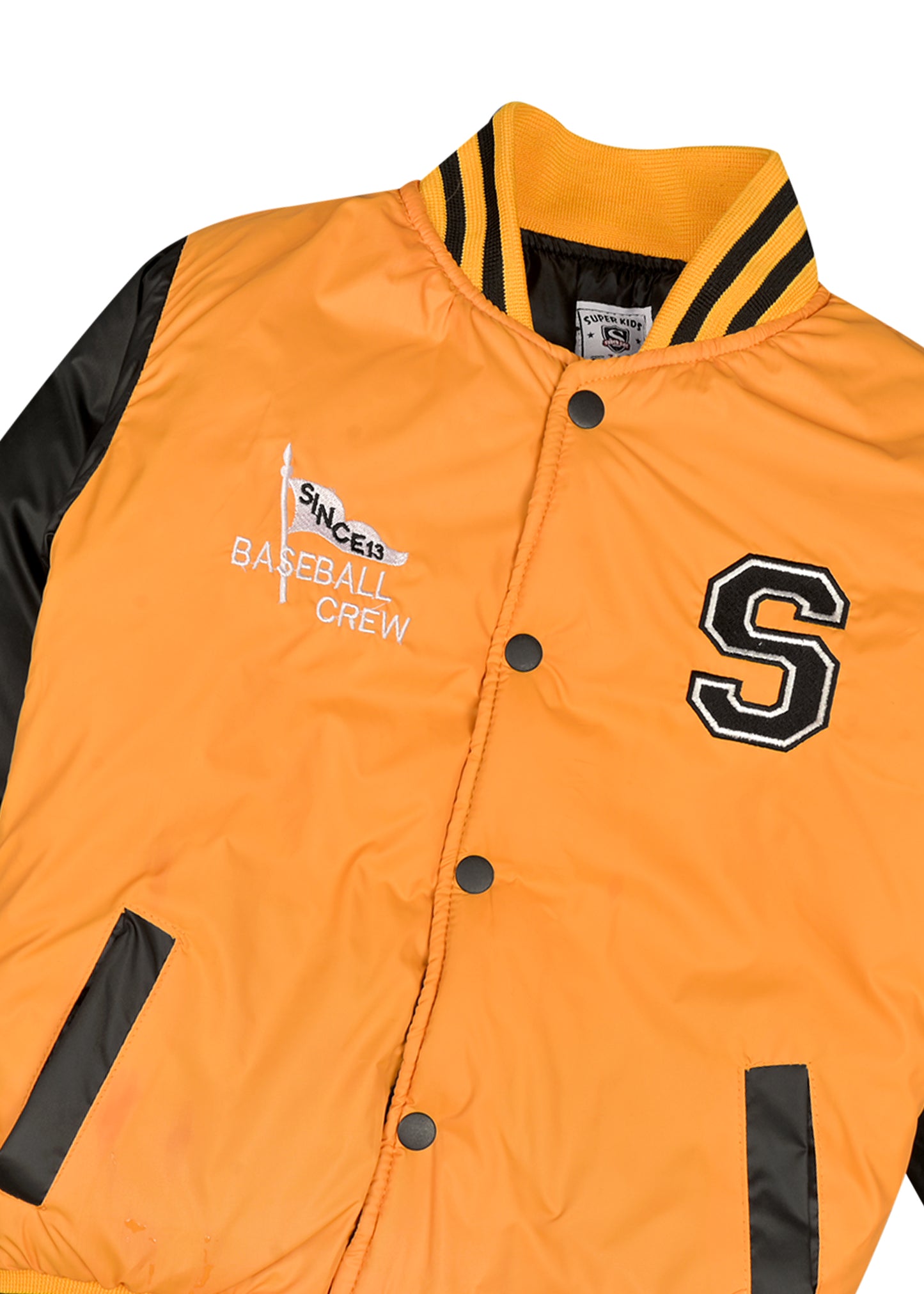 Varsity Button Through Jacket