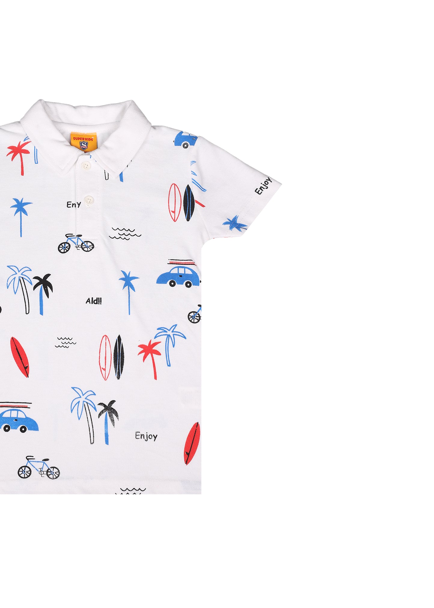 Printed Polo Shirt