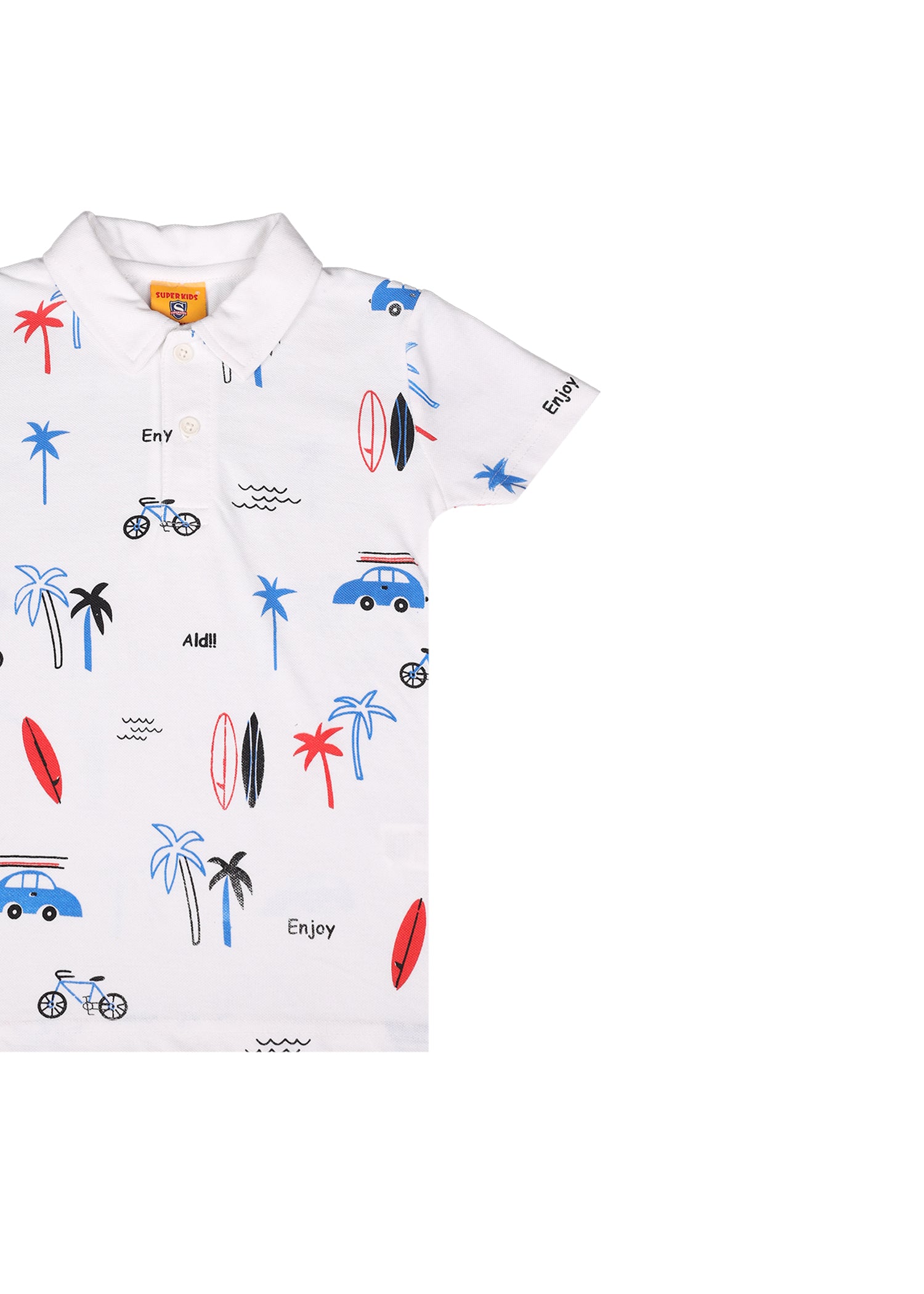 Printed Polo Shirt