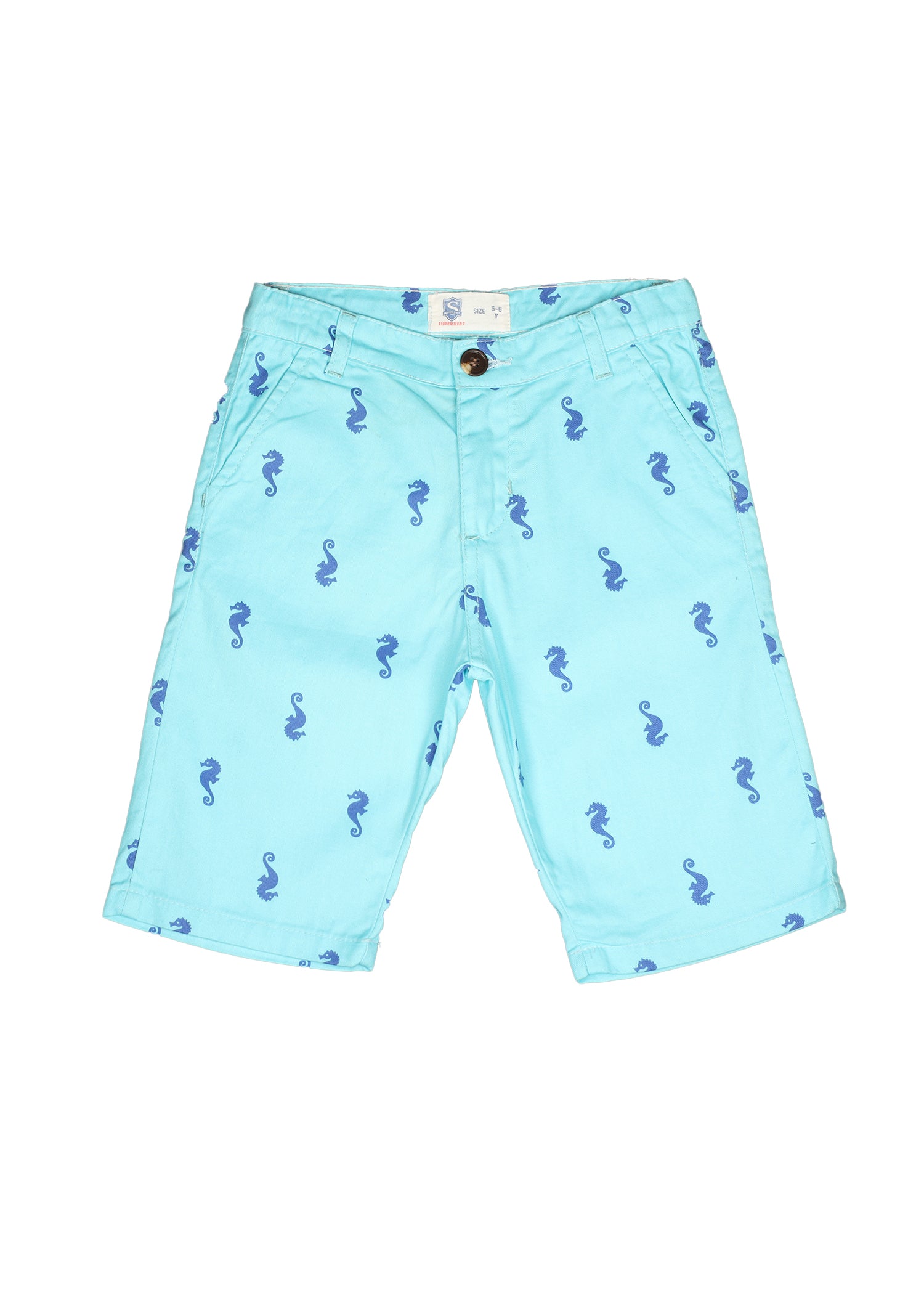 Kid's Printed Cotton Short