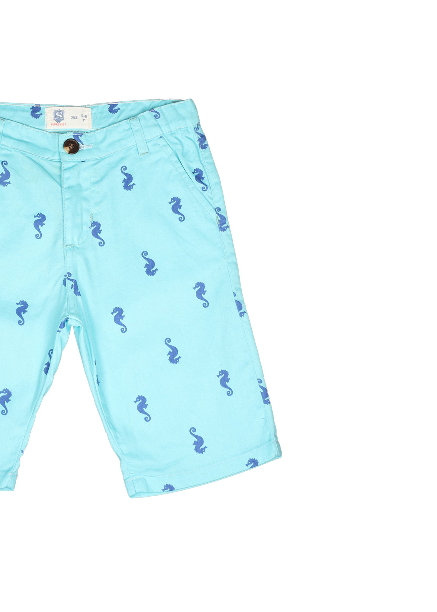 Kid's Printed Cotton Short