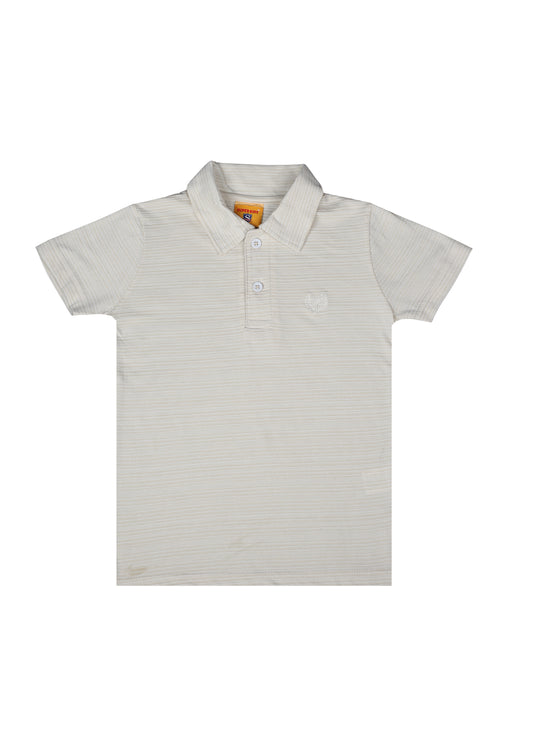 Stripped Linning Polo Shirt