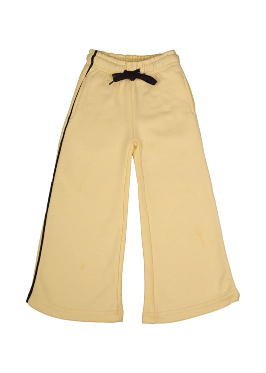 Yellow Loose Buttom Pajamas