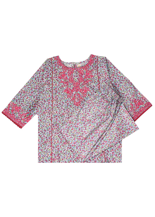 Embroidered Kameez With Shalwar