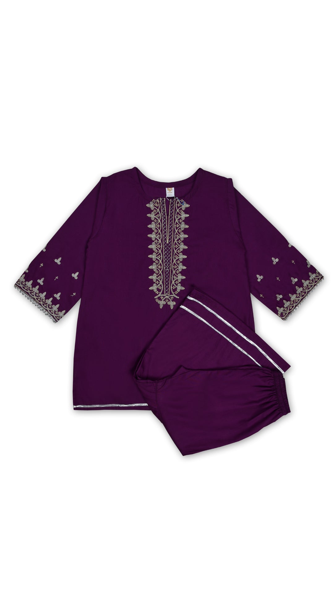 Embroidered Kameez & Sharara