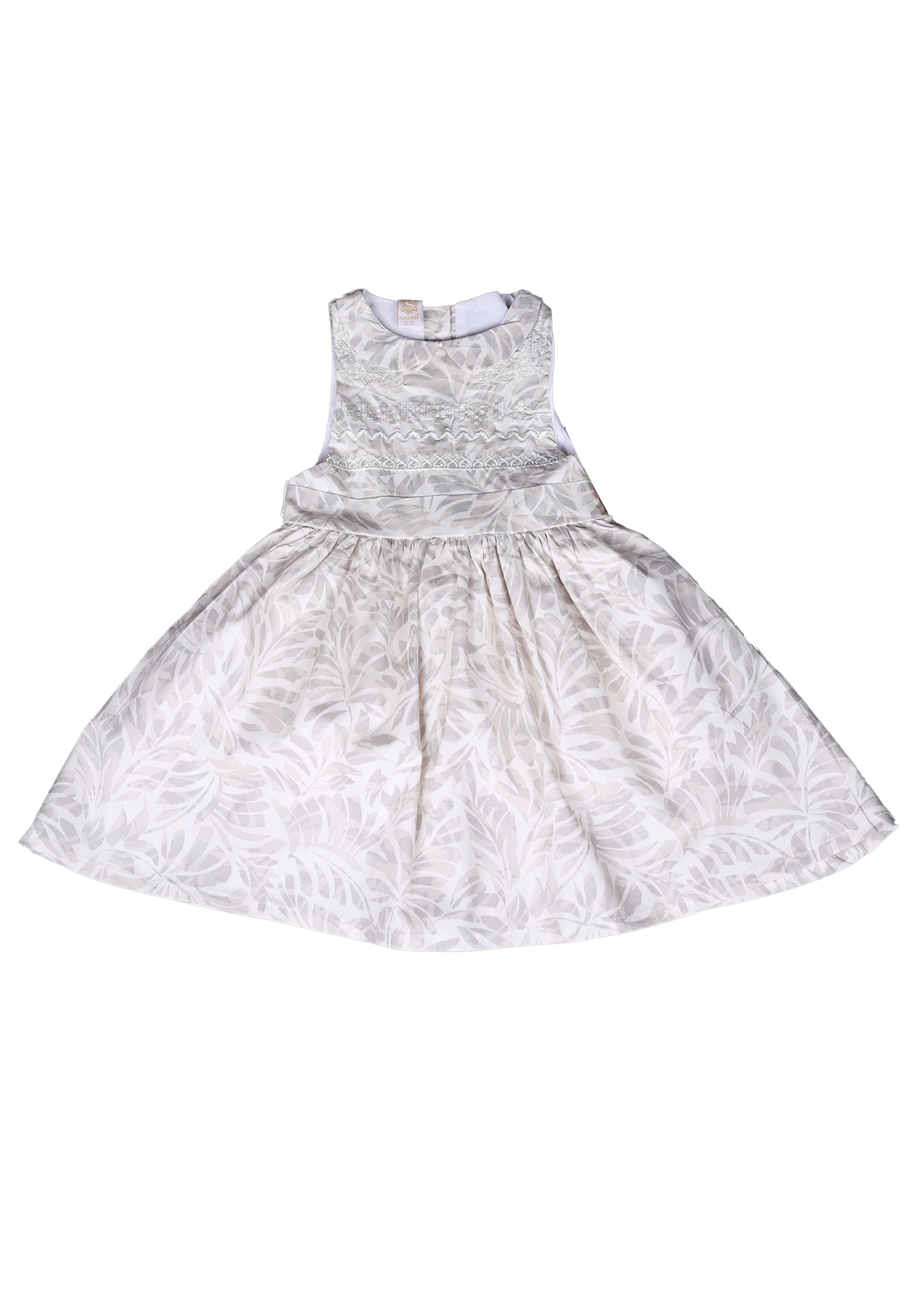 Floral Printed Casual Frock