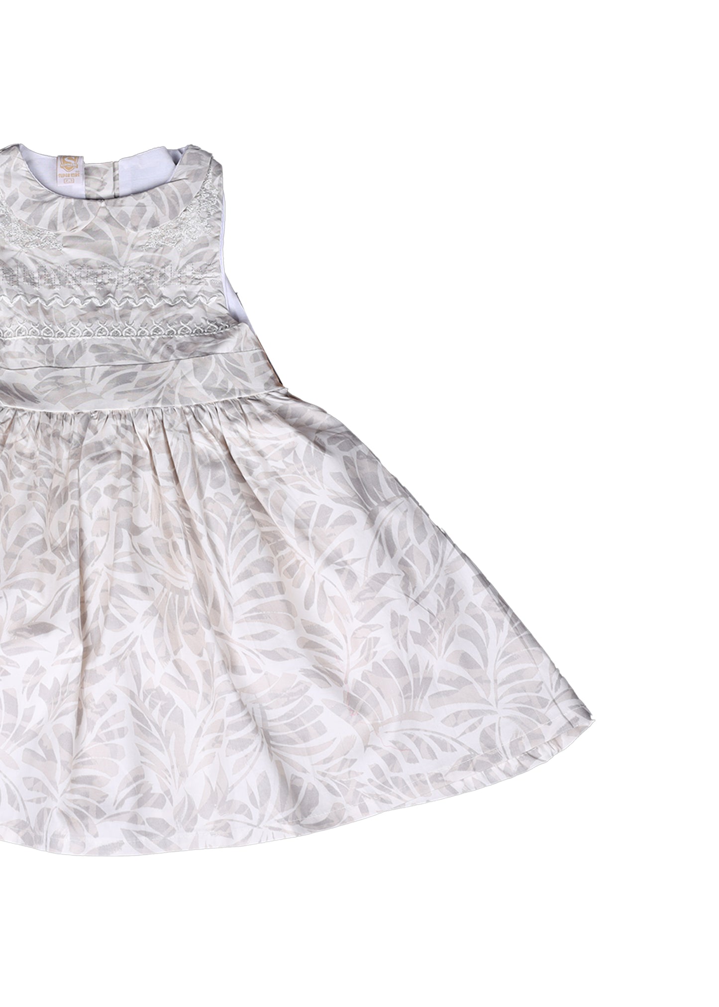 Floral Printed Casual Frock