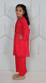 Load image into Gallery viewer, Embroidered Kameez &amp; Trouser
