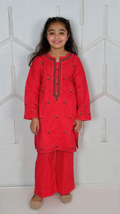 Embroidered Kameez & Trouser