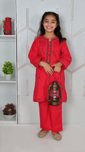 Embroidered Kameez & Trouser