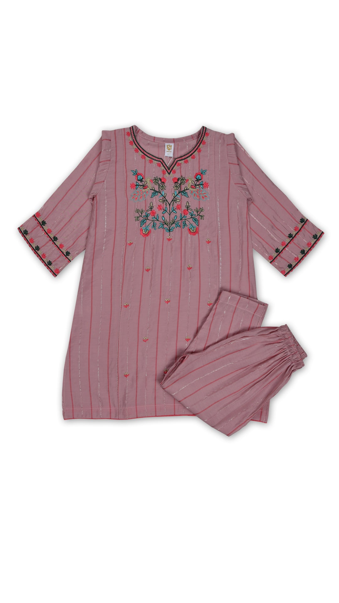 Embroidered Kameez & Trouser