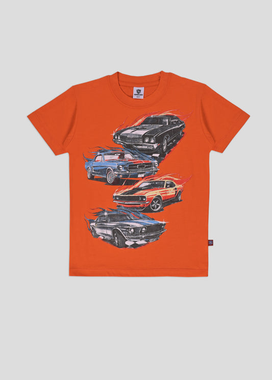 Racing Car Graphic T-Shirt