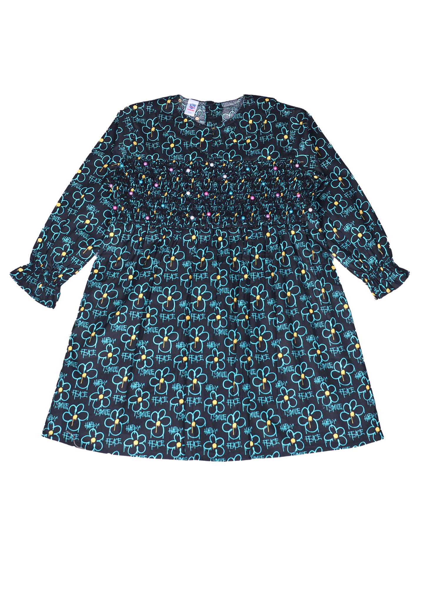 Blue Printed Top