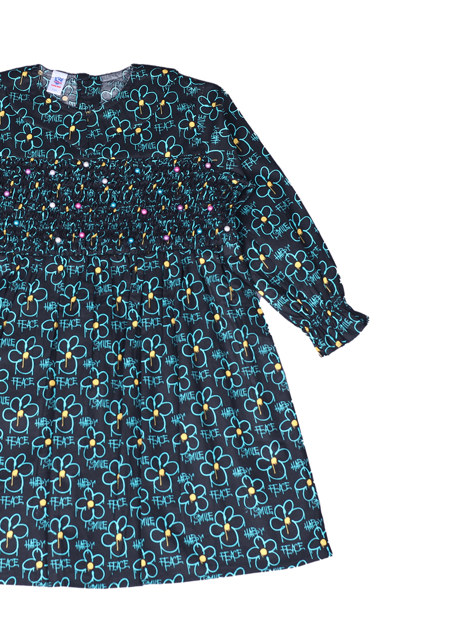 Blue Printed Top