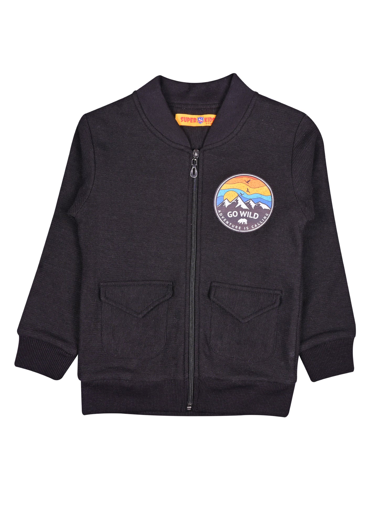 Adventure Is Calling Grapic Varsity Jacket