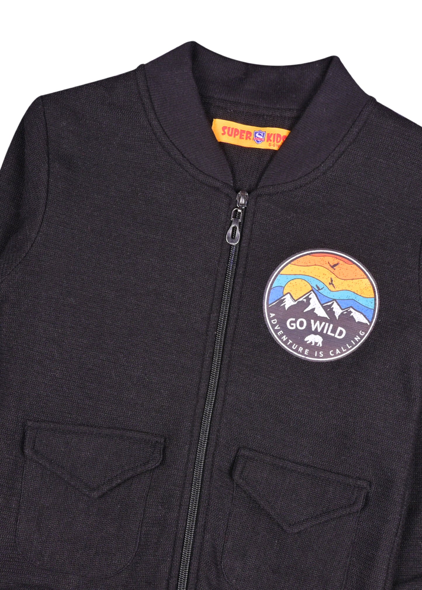 Adventure Is Calling Grapic Varsity Jacket