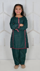 Embroidered Kameez & Trouser