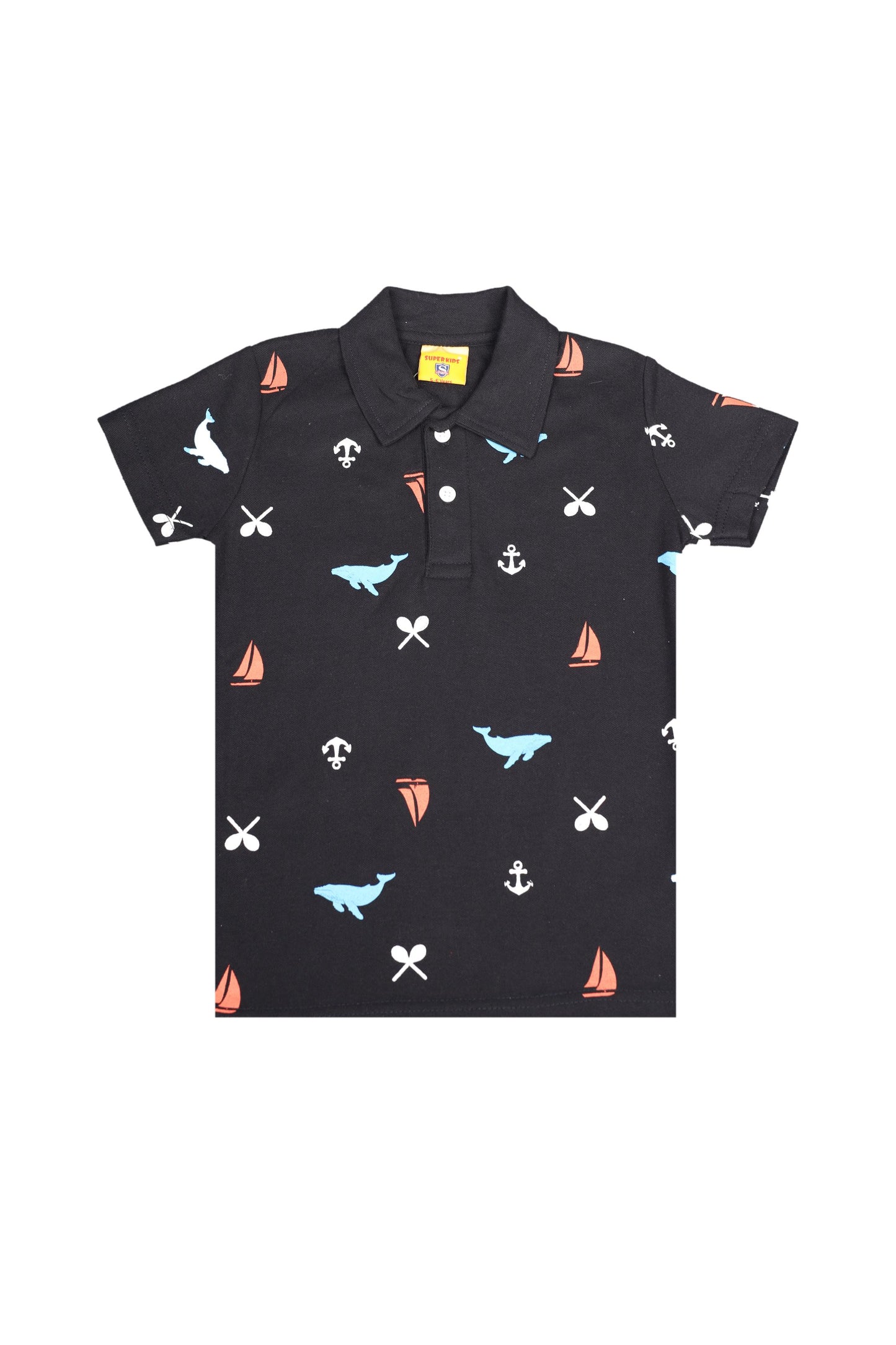 Printed Polo Shirt
