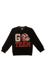 Load image into Gallery viewer, Go Team Black Sweatshirt
