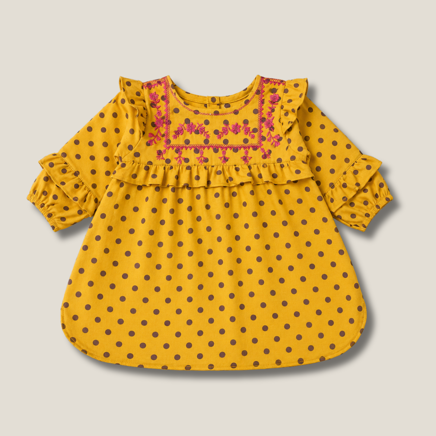 Golden Dots Top