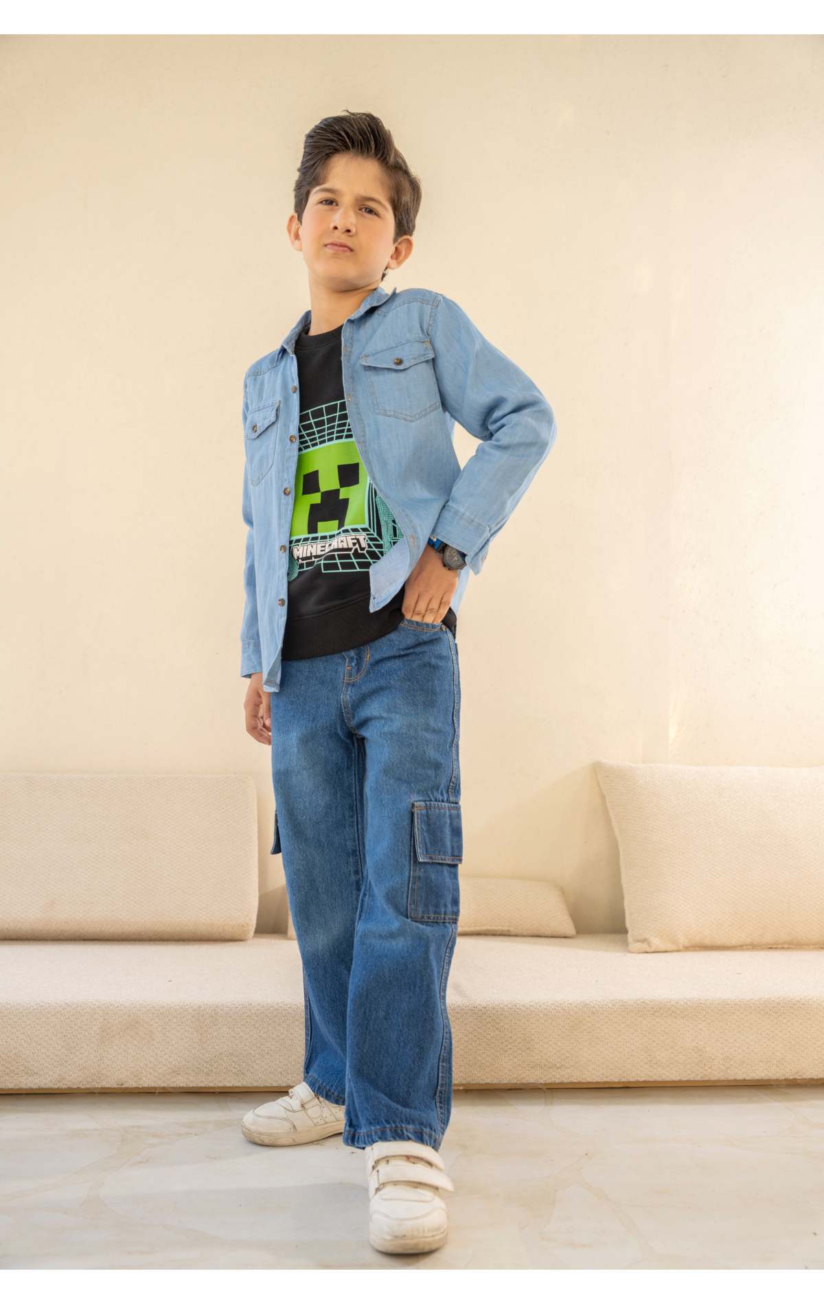 Minecraft Grapic Sweatshirt