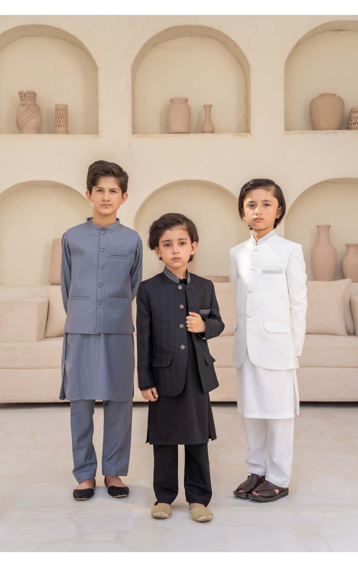Boy's Shalwarsuit&Waistcoat